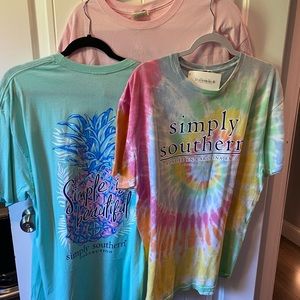 NWT 3 Simply Southern Tshirts. Size XL.